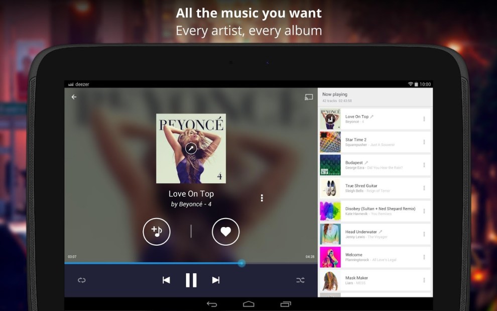 Download Deezer Music Android App for PC/Deezer Music on PC