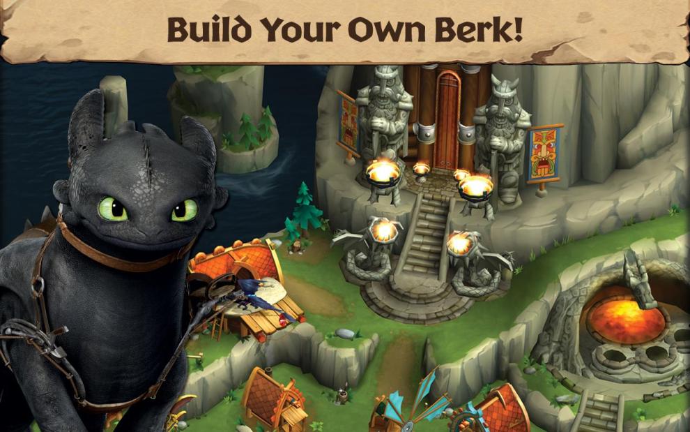 Download Dragons Rise of Berk Android App for PC/Dragons Rise of Berk on PC