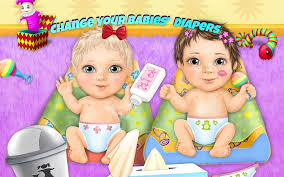 Sweet Baby Girl Twin Sisters Android App for PC/Sweet Baby Girl Twin Sisters on PC