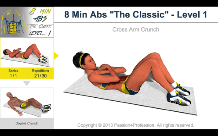 Download 8 Minutes Abs Workout for PC/ 8 Minutes Abs Workout on PC