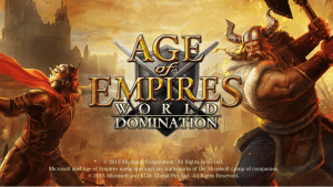 Download Age of Empires World Domination for PC/Age of Empires World Domination on PC