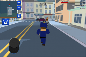 Blocky Cop Craft Running Thief Android App for PC/Blocky Cop Craft Running Thief on PC