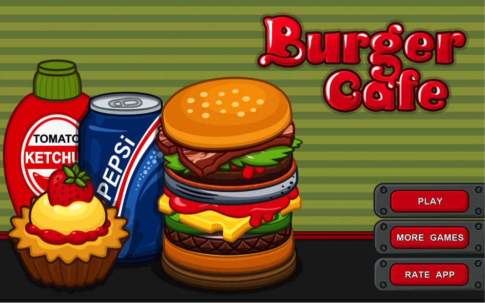 Download Burger Café 2 Android App for PC/ Burger Café on PC