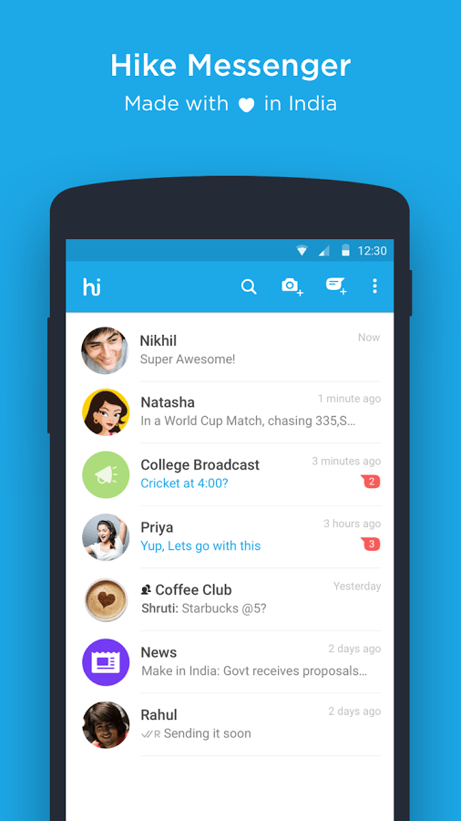 Download Hike Messenger APK Android