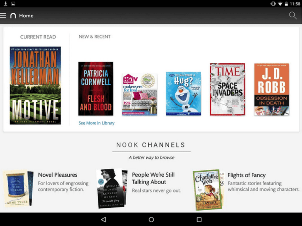 Download Nook for Android for PC/Nook for Android on PC